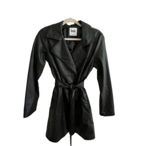 Miss selfie Black leather jacket *NEW